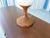 1960s Mid-Century Modern Tall Sculptural Walnut & Ceramic Table Lamp For Sale - Image 10 of 11