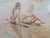 Gordon King, Beach, Large Watercolor, Framed For Sale - Image 3 of 15