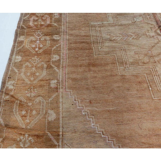 1930s Turkish Oushak Rug For Sale - Image 9 of 9