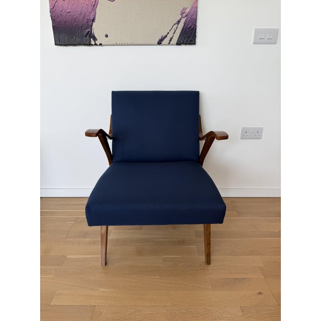 1960s Vintage Lounge Chair by Tatra Pravenec, 1960s For Sale - Image 5 of 6