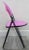 Postmodern Italian Designer Studio Gp Pink Folding Chair, 1980s For Sale In Miami - Image 6 of 12