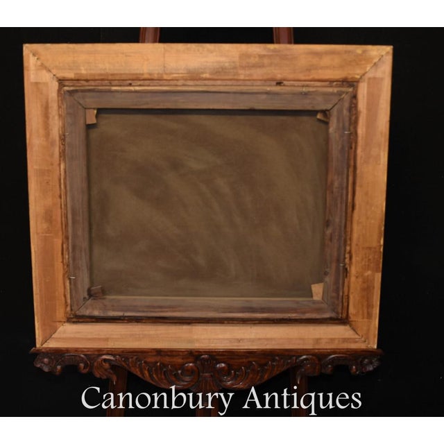 Italian Artist, Triumphal Arch Cityscape, 1980s, Oil Painting, Framed For Sale - Image 11 of 12