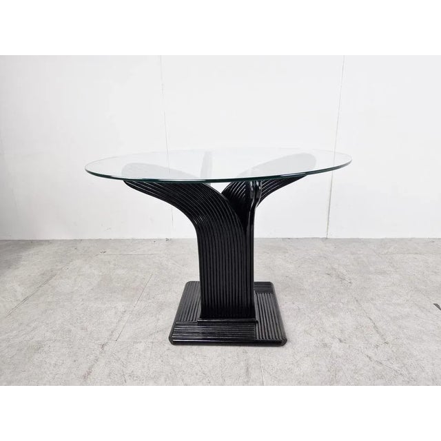 1970s Bamboo Dining Table by Vivai del Sud, 1970s For Sale - Image 5 of 11