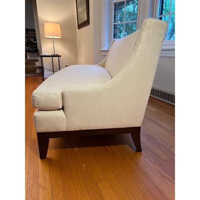 2000 - 2009 Barbara Barry Realized by Henredon Starlet Settee For Sale - Image 5 of 13