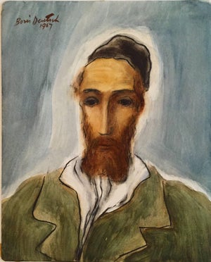 Boris Deutsch, Portrait of a Rabbi, 1967