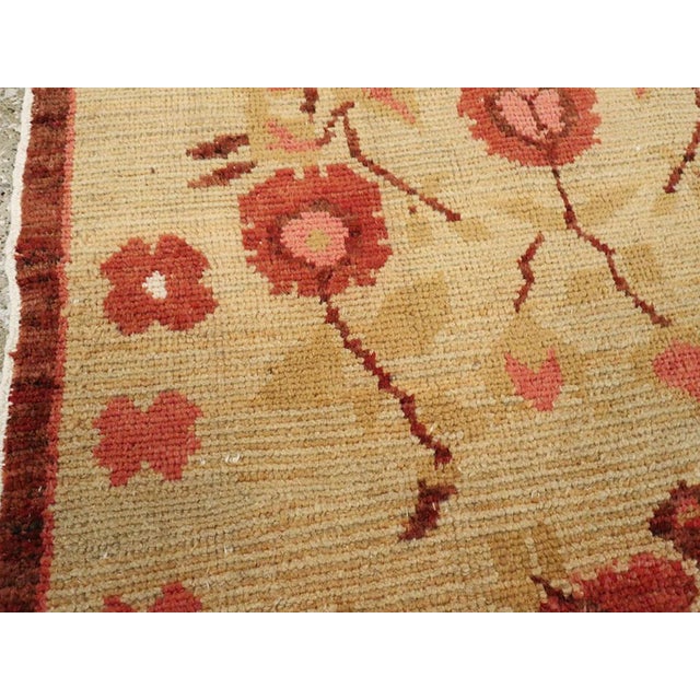 Rustic Galerie Shabab Collection Mid-20th Century Turkish Anatolian Throw Rug For Sale - Image 3 of 6
