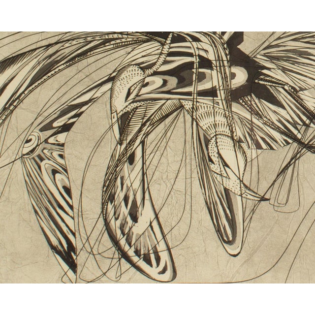 1944 Abstract Etching by Daniel Philip Platt For Sale - Image 4 of 8
