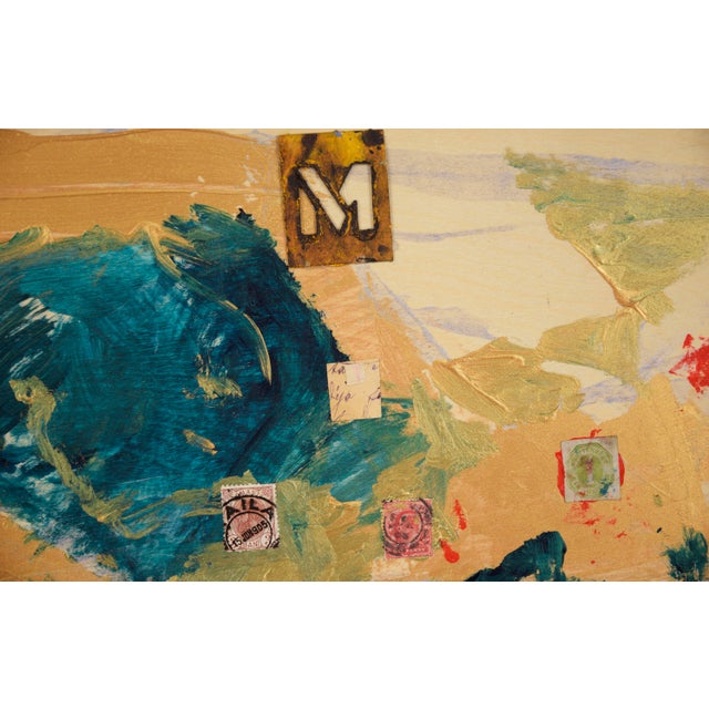 Time Is Golden - Modern Abstract on Wood Panel by Michael Pauker For Sale - Image 4 of 5