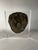 Transitional Antique Zinc Lion Sculpture on Lucite Mount For Sale - Image 3 of 7