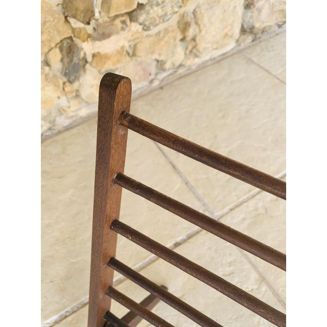 Mid-Century Folding Magazine Rack attributed to Cees Braakman, 1960s For Sale - Image 14 of 18