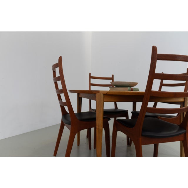 Mid-Century Danish Teak Dining Chairs from Korup Stolefabrik, 1960s, Set of 4 For Sale - Image 9 of 18