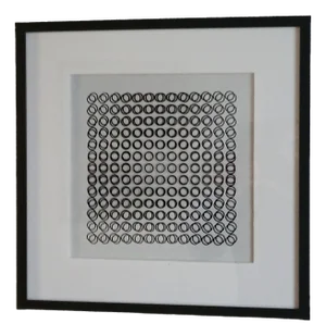 Victor Vasarely, Op Art Composition, 1960, Print