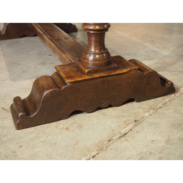 Antique Italian Walnut Console Table, Circa 1850 For Sale - Image 4 of 18