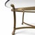 Late 20th Century Late 20th Century Attributed LaBarge Glass Top Brass Coffee Table For Sale - Image 5 of 18