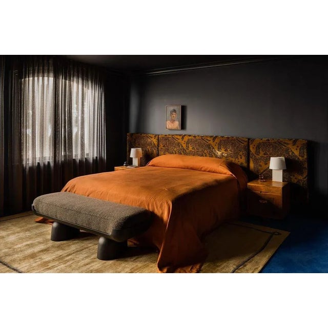 White Chic 'Bloc' Parchment Table Lamp by Design Frères For Sale - Image 8 of 10