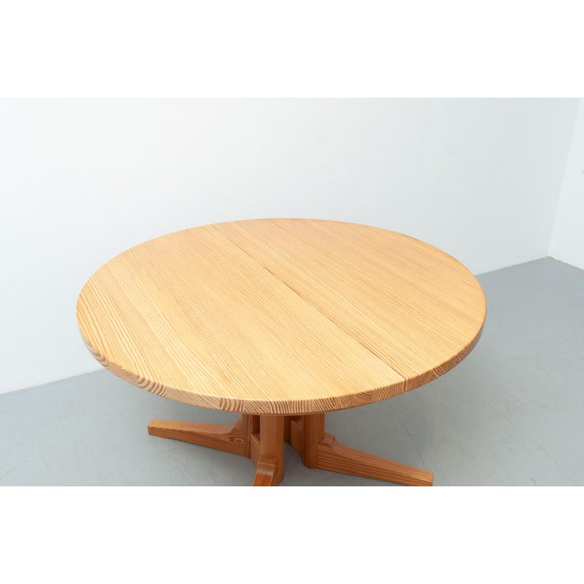Extendable Pine Dining Table from Silkeborg Møbelfabrik, 1970s For Sale - Image 13 of 18