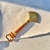 Modern Brass Shell Motif Bottle Opener With Cork Screw For Sale - Image 3 of 4