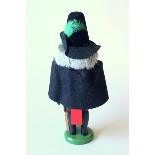 1960s Traditional Original Handmade Wooden Nutcracker by Ulbricht/Erzgebirge - Vintage From the 60s For Sale - Image 5 of 10