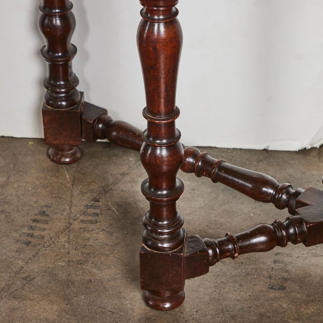 Walnut Console from Tuscany For Sale In Los Angeles - Image 6 of 10