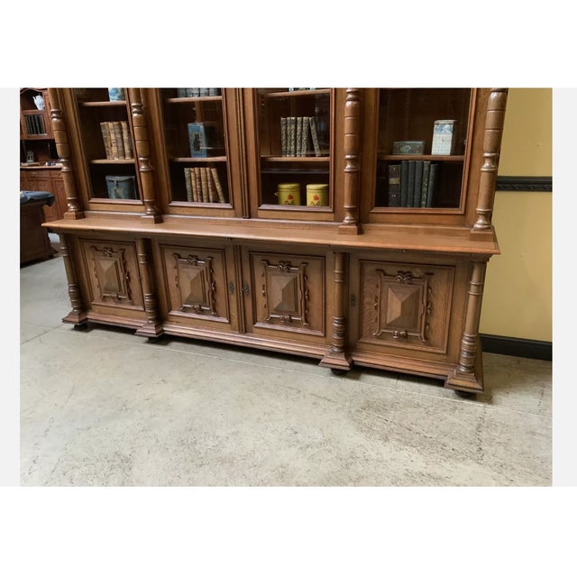Antique Display Bookcase, 1890s For Sale - Image 6 of 10