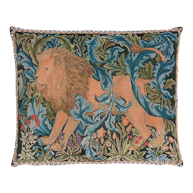 The Forest II Tapestry Cushion With Feather Filler - 33x46cm (13"x18") For Sale