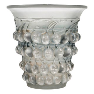 Montmorency Vase by René Lalique, 1930 For Sale