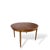 Contemporary Vintage Danish Round Extending Dining Table For Sale - Image 3 of 9