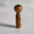 Vintage 1960s Japanese Miniature Kokeshi Dolls - Articulated Wooden Trio For Sale - Image 9 of 18