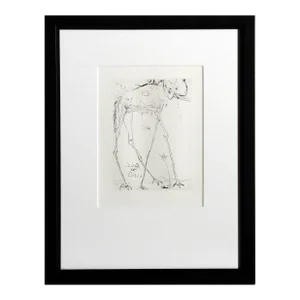 Space Elephant, Salvador Dalí Etching