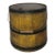 19Thc Original Mustard Painted Bucket W/ Lid For Sale