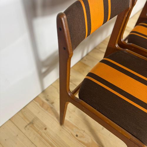 Vintage Teak Chairs attributed to Erik Buch, 1960s, Set of 6 For Sale - Image 10 of 11