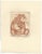 Etching by Colorado artist Marsha Howe, "Honeybear" pencil signed, dated 1985 and numbered 98 of 300. Sheet size: 10 x 8...