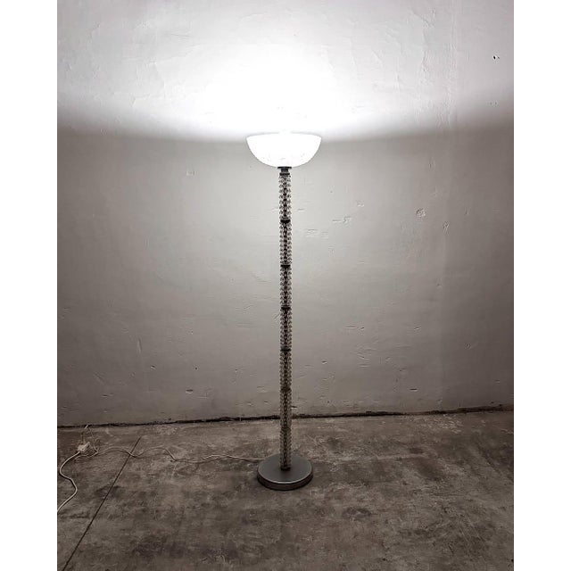 Vintage Murano Glass Floor Lamp from Barovier & Toso, 1940s For Sale - Image 4 of 10