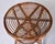 Mid-Century Italian Rattan & Bamboo Two-Tier Side Table For Sale - Image 9 of 10