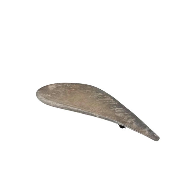 Silver Silver-Plated Shell Shaped Great Bowl / Centerpiece, Renato Raddi, Italy 1970s For Sale - Image 8 of 18