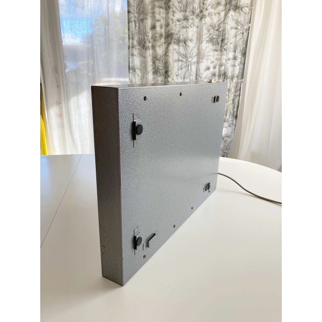 White Glowing Picture Frame, 1990s For Sale - Image 8 of 9