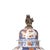 Japanese porcelain - Pair of Karashishi pots - 17th century. Made of Japanese porcelain; late 17th/early 18th century;...