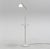 Flos Achimoon Table and Lamps with Pleated Fabric Shade by Philippe Starck for Flos Italy, 1993, Set of 2 For Sale - Image 4 of 11