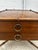 Super clean MCM Henredon Grand Tour faux bamboo and Burl wood end table with two drawers. Measures 24” x 28” x 19.5 Circa...