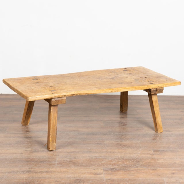 Early 20th Century Rustic Hungarian Coffee Table For Sale - Image 9 of 9