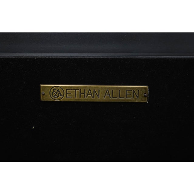 Ethan Allen Chinoiserie Decorated Flip Top Box For Sale - Image 15 of 15