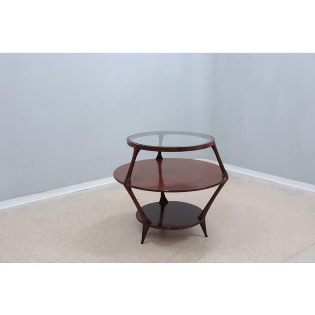 Round Coffee Table attributed to Pierluigi Giordani, 1950s For Sale - Image 15 of 15