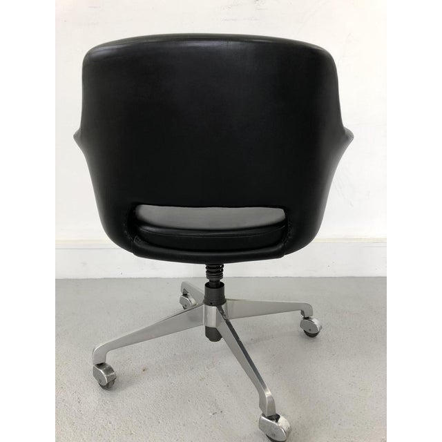 Leather Office Chair, 1960s For Sale - Image 5 of 15