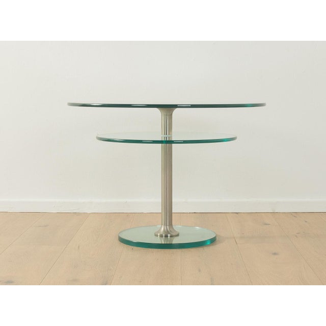 Glass Side Table by Peter Draenert, 1980s For Sale - Image 6 of 6