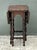 Vintage English Gate Leg Side Table For Sale - Image 10 of 12