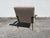 1950s Lounge Chair Attributed to Milo Baughman, Black Iron, Kravet Beligan Linen For Sale - Image 10 of 17