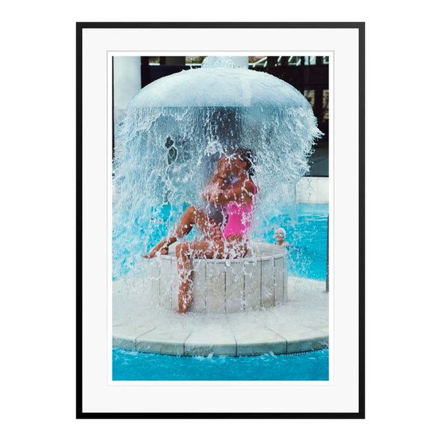 Caracalla Therme 1990 by Slim Aarons Black Framed C-Print For Sale