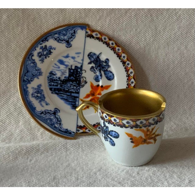Pair of Güral Fine Bone China Cups & Saucers - After Home Apollo Series For Sale - Image 13 of 17