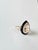 Set in 18k Rose Gold, Morganite, Black Enamel & Diamonds Engagement Ring, Us Size 6 For Sale - Image 9 of 10