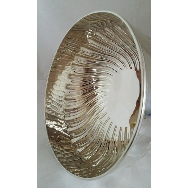 Early 20th Century Sterling Silver Punch Bowl from Harrison Brothers, London, 1913 For Sale - Image 5 of 10